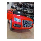 Audi Turhan Bebe Q-Suv 12V, Kumandali, Çift Motor, Bluetooth Müzikli Akülü Araba! Kırmızı