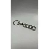 Audi Uyumlu Halka Metal Anahtarlık Araba Anahtarlığı