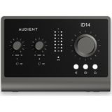Audient İD14 Mkıı Yüksek Kalite Usb-C Ses Kartı: 10-Giriş/6-Çıkış 24BIT/96KHZ Burr Brown Ad/da Çeviriciler + 2x Class-A Audient Konsol Mikrofon Preamp + Jfet Dı + 8-Kanal Adat Girişi