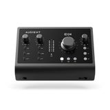 Audient iD24 Yüksek Kalite USB-C Ses Kartı: 10-Giriş/14-Çıkış 24bit/96kHz Sınıfının Lideri 32-bit 126dB Dinamik Aralık DAC / 126dB Dinamik Aralık ADC Çeviriciler (PC/MAC uyumlu)