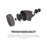 Audio Atrium Sat 300 Br Kahverengi Pasif Dış Mekan Hoparlörü - 000-Siyah - Option-1