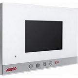 AUDIO Audıo 4.3” Modern Bas Konuş Görüntülü Diafon (001198B) - Beyaz