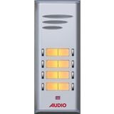 Audio Basic Hopörlörlü Yan Sıra Çift Butonlu Zil Paneli 8 li