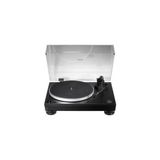 Audio-Technica AT-LP5X Manuel Direct Drive Pikap Siyah Dökme Alüminyum Yapı ve J Şeklinde Kol