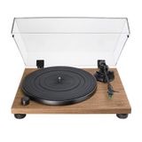 Audio-Technica AT-LPW40WN Tam Manuel Kayış Tahrikli Döner Tabla, 2 Vites, Dinamik Kaymaz Kontrol, Karbon Fiber Tonearm Ceviz