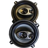 Audiomax 300 Watt 5 Inç 3 Yollu Oto Hoparlörü Yuvarlak Kapı Içi Ses Sistemi Takımı