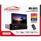 Audiomax Indash Teyp – Audiomax MX-8811 Indash Kızaklı Ekranlı Teyp – Park Kameralı