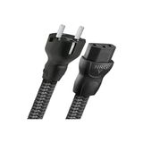 Audioquest NRG-Y3 High End Güç Kablosu 2 m (Soğuk cihaz fişi C13)
