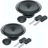 Audison Apk 165P 20 W Rms - 120 W Peak Power 16,5 cm Komponent Set Oto Hoparlör
