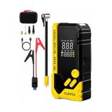Auhma A8844 10.000Mah Powerbank Led Fener 150 Psı Sarı Akü Takviye Cihazı Hava Kompresörü