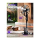 Auhma ACFN01 16 inç 5 Bıçaklı 2.8 lt Kapasiteli Buharlı Güçlü Vantilatör