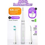 Auhma AMF14 Ultrasonik Diş Temizleme Cihazı Beyaz | 42.000 Titreşim/dk | 5 Mod | Ipx8 Su Geçirmez | Type-C Şarj | Diş Taşı Temizleyici & Plak Temizleme Seti