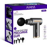 Auhma AMG6 Masaj Tabancası – 6 Kademeli Derin Doku Masajı Yüksek Tork Motor ile Etkili Performans - Siyah