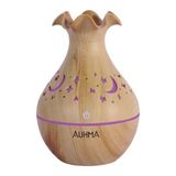 Auhma Aph-04 Ahşap Aromaterapi Rgb Hava Nemlendirici 130 ml - Çok Renkli