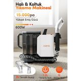 Auhma Aspt-04 Aquaclean Pro 600 Halı & Koltuk Yıkama Makinesi 600w 15kpa Islak Kuru Spot Cleaner Çi beyaz