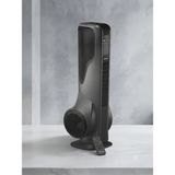 Auhma Aura Akse Akıllı Kule Tipi Vantilatör ve Hava Temizleyici - Ultra Sessiz, 3 Modlu, 90° Salınım, Dokunmatik Kontrol ve Uzaktan Kumandalı - Siyah