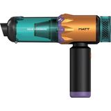 Auhma Matt MCV22 9000MAH Güçlü Bataryalı Araç Süpürgesi 22.000PA Kablosuz Şarjlı El Tipi 220W Vakum & Üfleme Sarı - RENK - Sarı-Gri