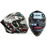 Auk Çene Açılır Kask, Güneş Vızörlü Beast Desen Ece Belgeli (Xl)