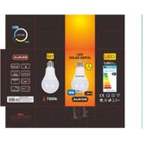 Aukes Dc 12V-24V Led Ampul 9 W E 27 Duy Beyaz Işık 810 Lümen Solar Ampul