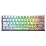 Aula AG60 Alüminyum Manyetik Klavye Hall Effect Snowglow Switch 8000Hz RGB TKL Hot Swap Oyuncu Klavyesi