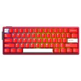 Aula AG60 Max Alüminyum Manyetik Hall Effect Frostcore Switch 8000Hz RGB TKL Hot Swap Gaming Oyuncu Klavyesi Kırmızı