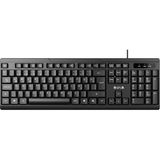 Aula AK205 Kablolu 104 Tuşlu Türkçe Q Klavye Ev - Ofis Kullanımı İçin Ergonomik Tasarım