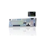 Aula F108 Pro Ekranlı Mekanik Klavye Reaper Switch Uyumlu RGB Hot Swap 8000mAh Makrolu Oyuncu Klavyesi