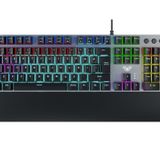 Aula F2058 Bilek Destekli RGB Makrolu Mekanik Kablolu Oyuncu Klavyesi - Siyah