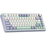 Aula F75 Bej Rgb %75 Tkl Gray Switch Kablolu/kablosuz Mekanik Oyuncu Klavyesi Teşhir