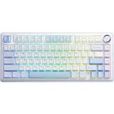 Aula F75 Buz Mavisi RGB %75 TKL Crescent Switch Kablolu/Kablosuz Mekanik Oyuncu Klavyesi