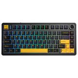 Aula F75 Crescent Switch Tri Mode Hot Swap RGB TKL Siyah Kablosuz Gaming Klavye