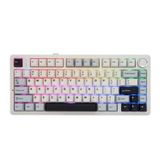 AULA F75 Light Blue LEOBOG Reaper Switch RGB Kablosuz Hotswap Mekanik Gaming Klavye