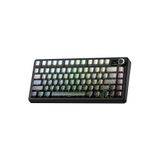Aula F75 Max Mekanik Rgb Tkl Reaper Switch Kablosuz Makrolu Hot Swap Klavye Desenli Siyah