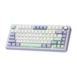 Aula F75 Mekanik Rgb Tkl Gray Switch Kablosuz Makrolu Hot Swap Klavye bej