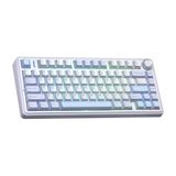 Aula F75 Mekanik RGB TKL Nimbus V3 Switch Kablosuz Makrolu Hot Swap Klavye mavi