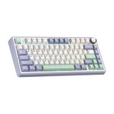 Aula F75 Mekanik Rgb Tkl Reaper Switch Kablosuz Makrolu Hot Swap Klavye beyaz