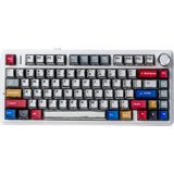 Aula F75 Mekanik Rgb Tkl Reaper Switch Kablosuz Makrolu Hot Swap Klavye Comic - Çok Renkli
