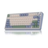 Aula F75 Mekanik Rgb Tkl Reaper Switch Kablosuz Makrolu Hot Swap Klavye Pastel - Option-1 - 001-Renkli