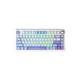Aula F75 Mekanik RGB TKL Star Vector Switch Kablosuz Makrolu Hot Swap Mor Gaming Klavye