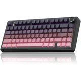 Aula F75 Pembe Rgb %75 Tkl Reaper Switch Kablolu/Kablosuz Mekanik Oyuncu Klavyesi - Teşhir Vitrin