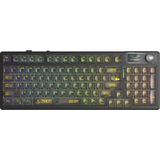 Aula F98 Pro V3 RGB Crystal Switch Kablolu/Kablosuz Siyah Gaming Klavye