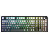 Aula F99 Pro 3 Modlu Mekanik Gaming Kablosuz Klavye RGB Hot Swap Nimbus V3 Switch Makrolu Oyuncu Klavyesi Gradyan Gri