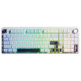 Aula F99 Pro 3 Modlu Rgb Hot Swap Mekanik Star Vector Switch Kablosuz Makrolu Klavye Lacivert