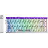 Aula Hero 68 He Manyetik Klavye Rapid Trigger Silver Switch 8000hz Rgb Neon Tkl Hot Swap Oyuncu Klavyesi Şeffaf