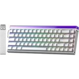 Aula Hero 68 He Manyetik Klavye Trigger Jade Switch 8000Hz Rgb Neon Tkl Hot Swap Oyuncu Klavyesi Beyaz - Option-1 - 001-Renkli