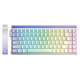 Aula Hero 84 HE Manyetik Mekanik Klavye Rapid Trigger 8000Hz RGB TKL Hot Swap Black King Switch Oyuncu Klavyesi Desenli