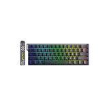 Aula Mini 60 He Max Hall Effect Manyetik Klavye Rapid Trigger Spiritcloud Switch 8000Hz TKL Hot Swap Oyuncu Klavyesi Siyah