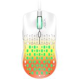 Aula S11 Pro 3600 DPI RGB Optik Turuncu Renk Gaming Mouse