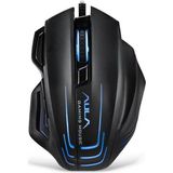 Aula S18 Rgb Backlıght Ağırlık Ayarlı Kablolu Gamıng Optık Mouse - Siyah