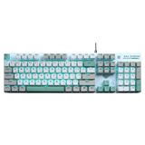Aula S500 Blue Switch Mavi Led Aydınlatmalı Makrolu Kablolu Gaming Mekanik Oyuncu Klavyesi